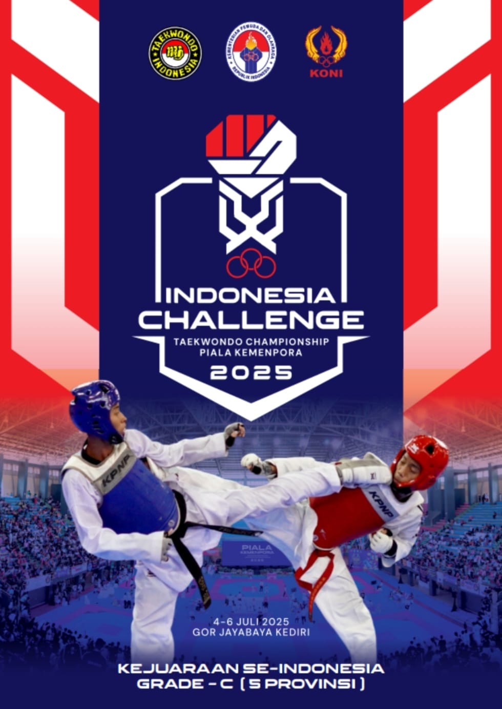 Ajang Pertarungan Prestasi Taekwondo di Tanah Air Taekwondo Indonesia Dojang hyenastc
