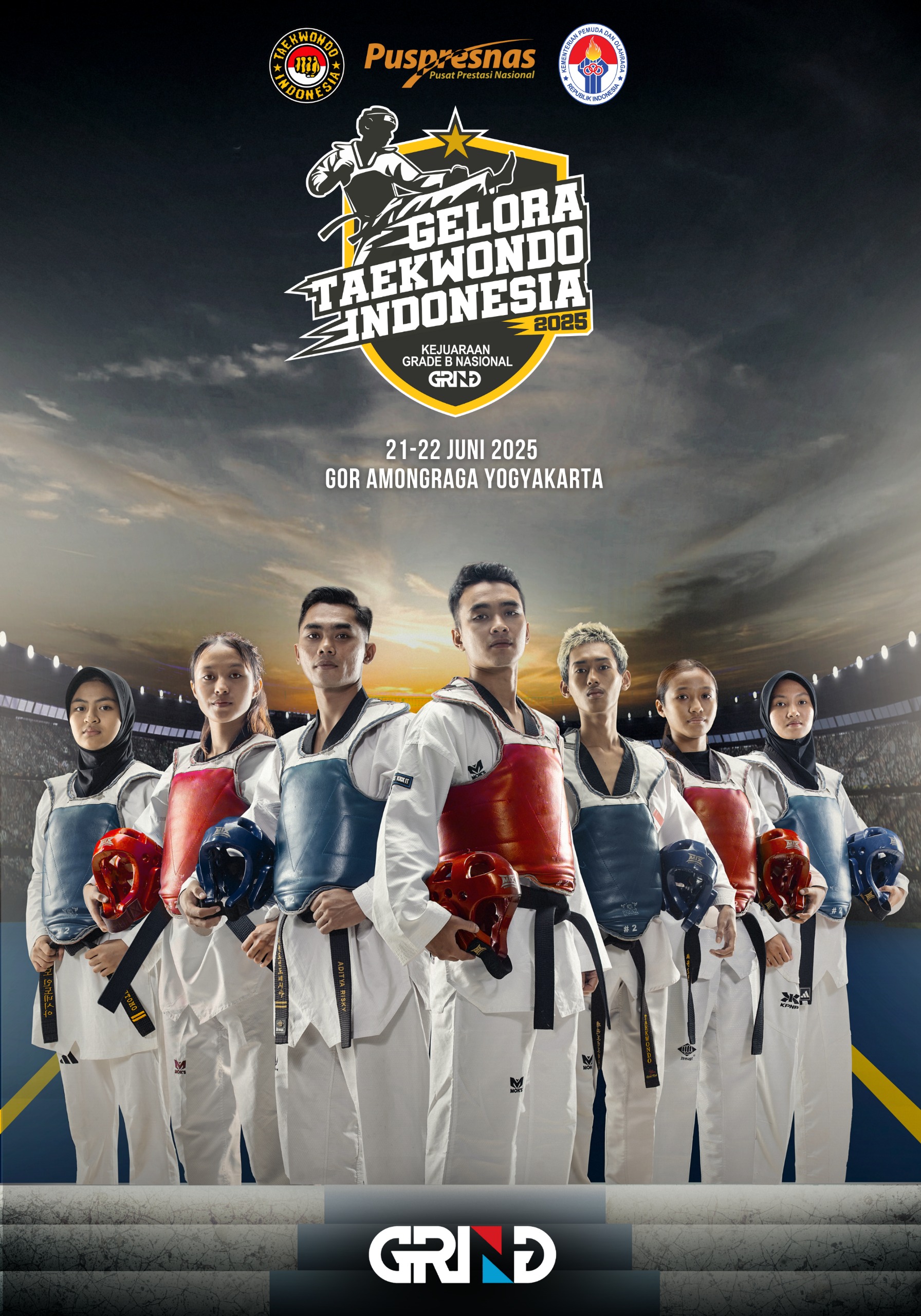 Panggung Juara Taekwondo Indonesia Taekwondo Indonesia Dojang hyenastc
